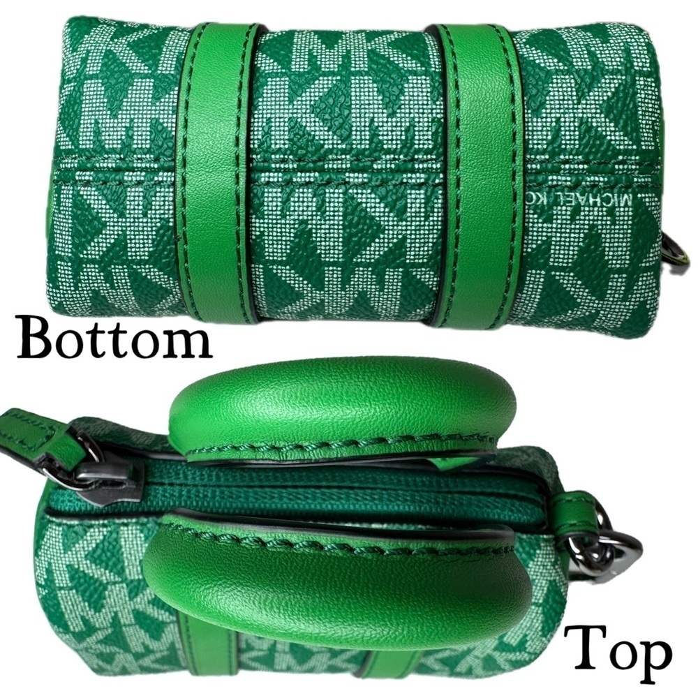 Michael Kors Vibrant Green Mini-Duffle Keychain - Picture 4 of 14